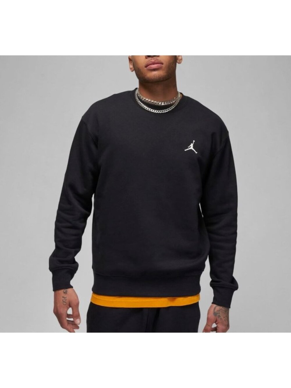 Jordan Jumpman Fleece Sweatshirt Mens Size Large White FB7019  Limited Edition